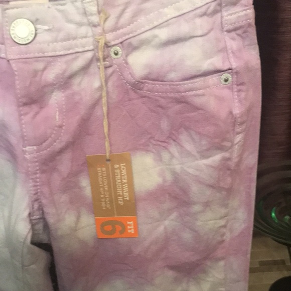 NWT Mossimo Supply Women’s Lavender Washed Pants.  Ladies size 3 Fit 6 - Picture 4 of 6